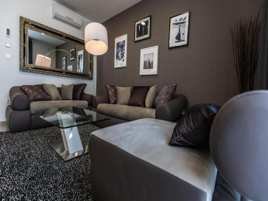 Bleu Villa - Three Bedroom Villa With Balcony And City View Дубровник Экстерьер фото
